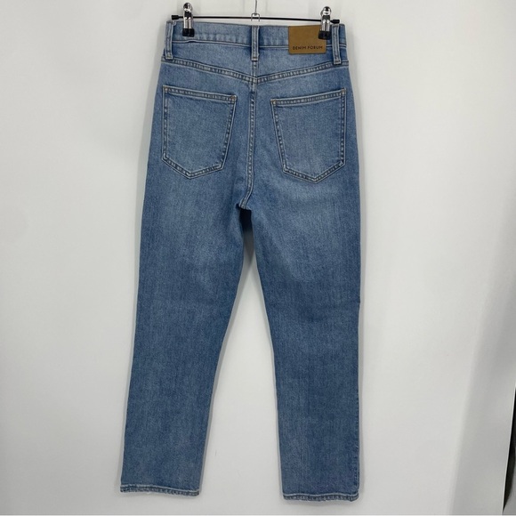 Aritzia Denim Forum The Arlo High Rise Straight Jeans Sz 25 - Picture 5 of 12